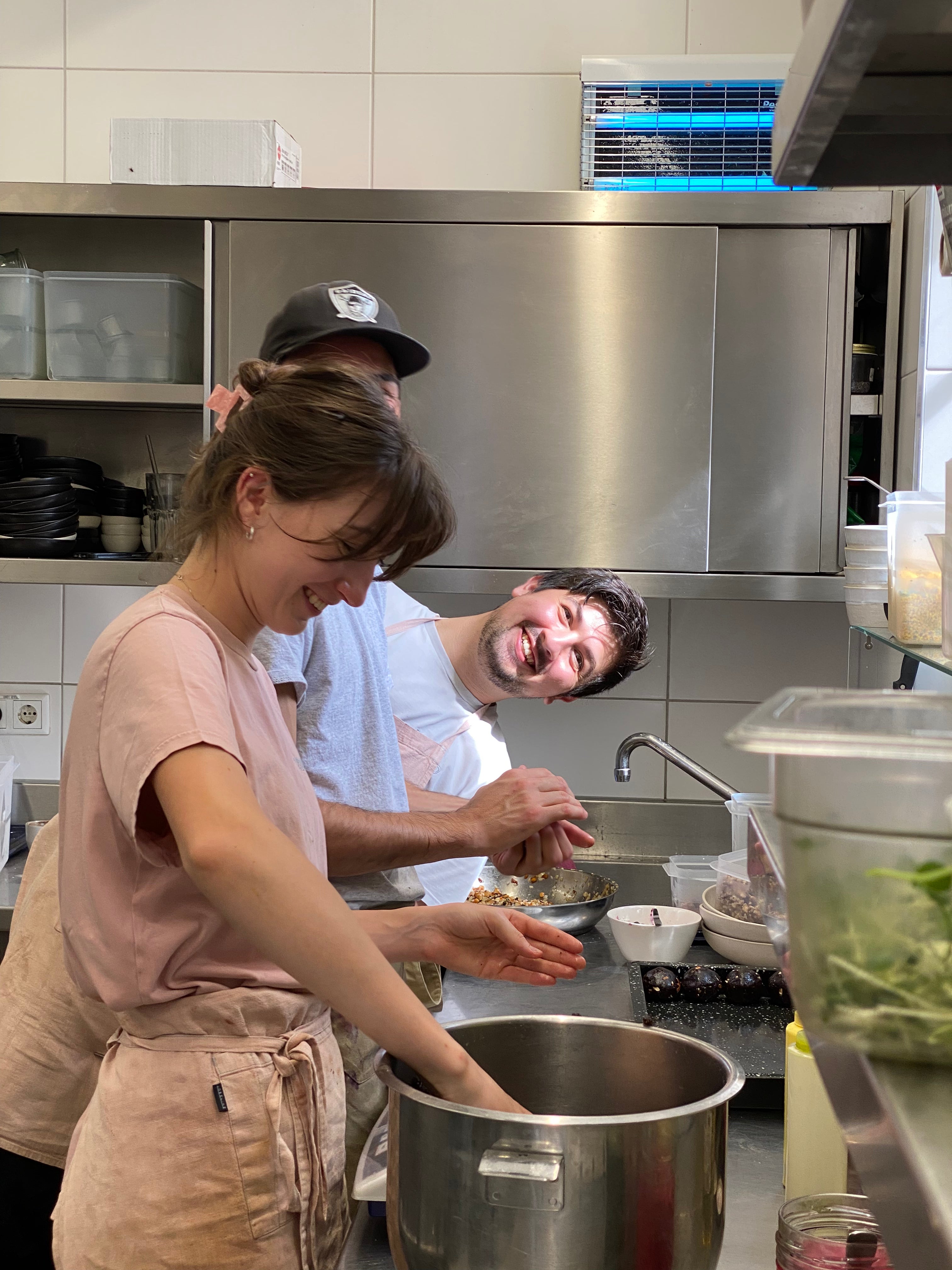 Einblicke in die Küche im 220GRAD Rupertinum