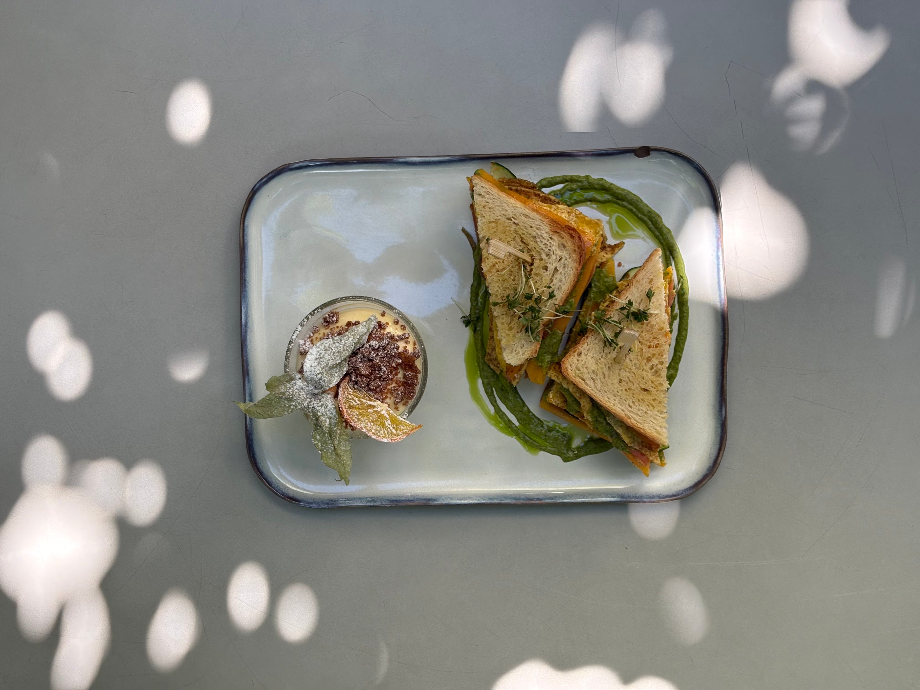 Der September im Nonntal: Mumbai Sandwich und Zitronen-Yuzu-Mousse